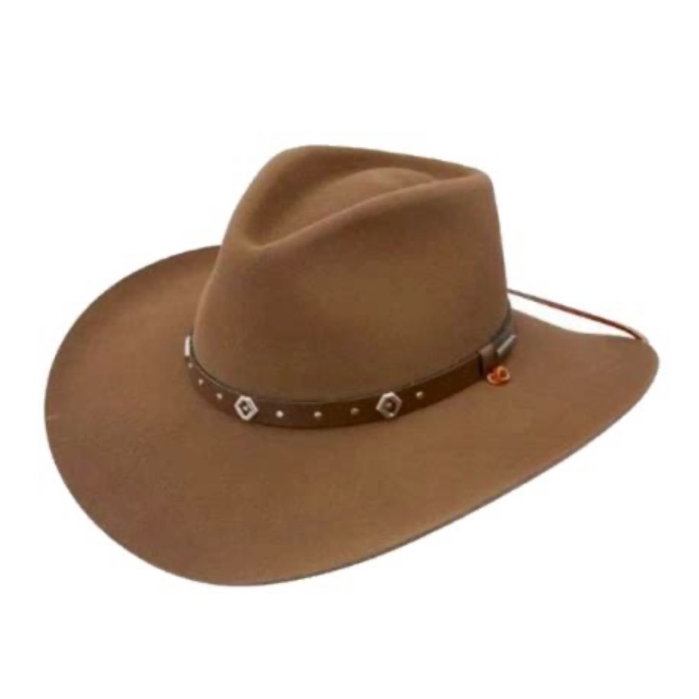 Rodeo Season! Classic Stetson Western Cowboy Hat with Studded Leather Band